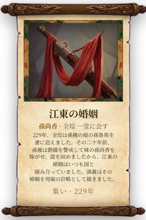 故事「江東の婚姻」カード