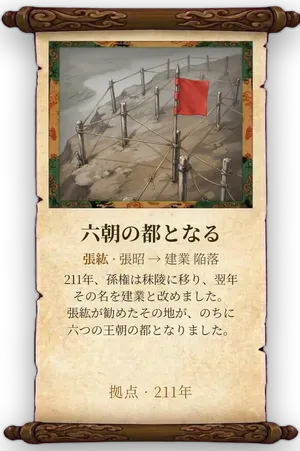 故事「六朝の都となる」カード