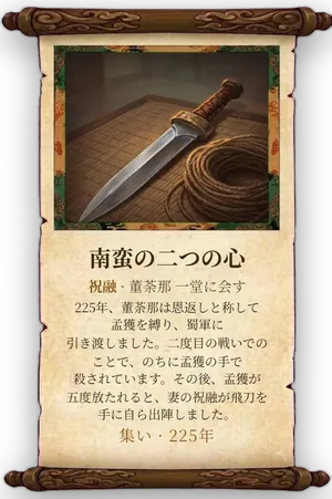 故事「南蛮の二つの心」カード