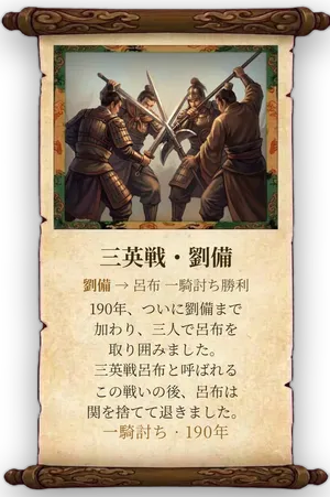 故事「三英戦・劉備」カード