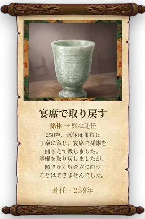 故事「宴席で取り戻す」カード