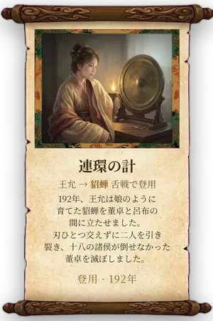 故事「連環の計」カード