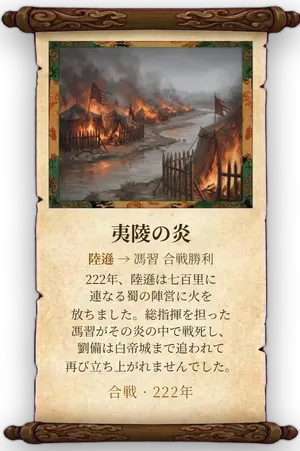 故事「夷陵の炎」カード