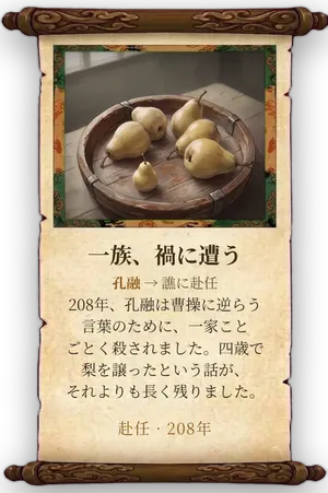 故事「一族、禍に遭う」カード