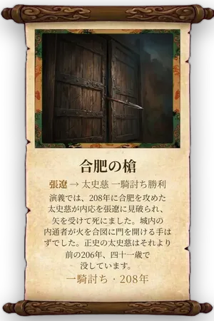 故事「合肥の槍」カード