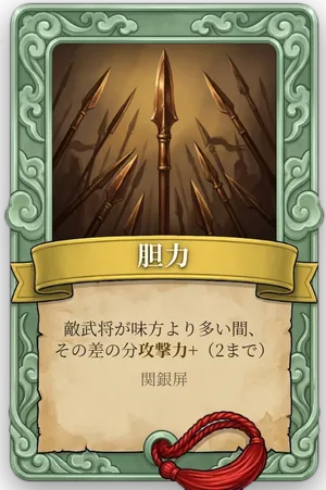 属性 胆力 カード