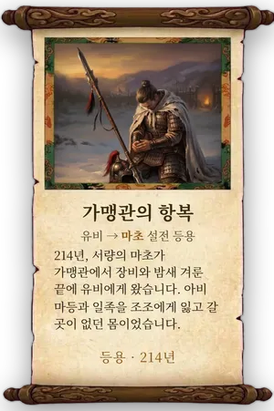 고사 가맹관의 항복 카드