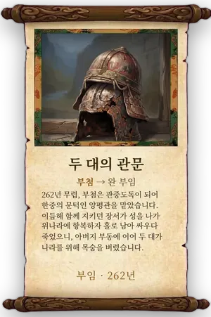 고사 두 대의 관문 카드