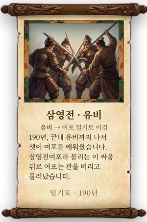 고사 삼영전 · 유비 카드
