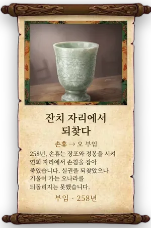 고사 잔치 자리에서 되찾다 카드