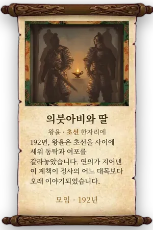 고사 의붓아비와 딸 카드