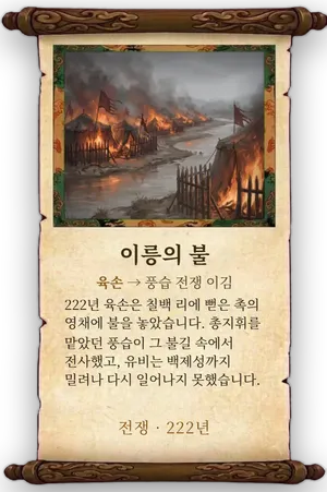 고사 이릉의 불 카드