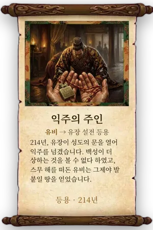 고사 익주의 주인 카드