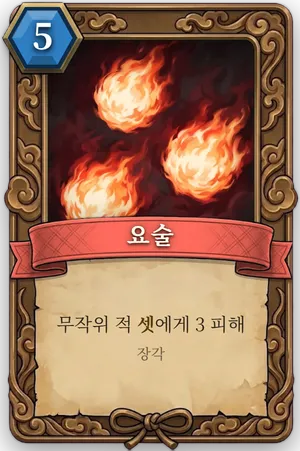책략 요술 카드