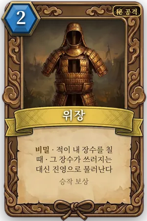 책략 위장 카드